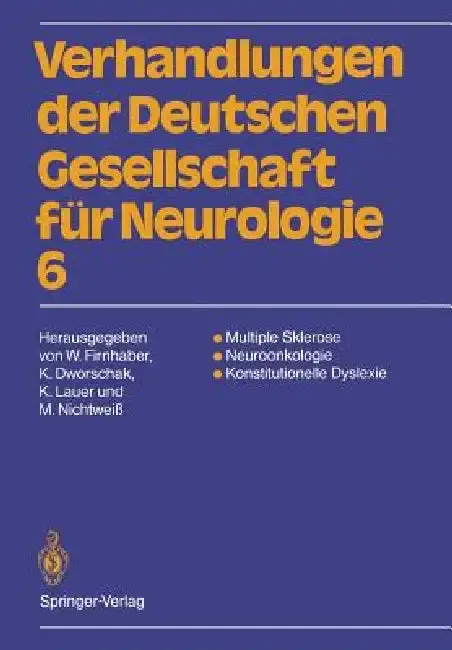 Cover of Multiple Sklerose Neuroonkologie Konstitutionelle Dyslexie