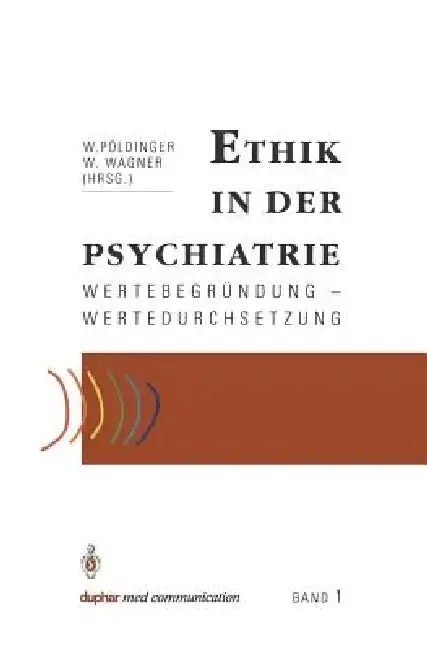 Cover of Ethik in Der Psychiatrie