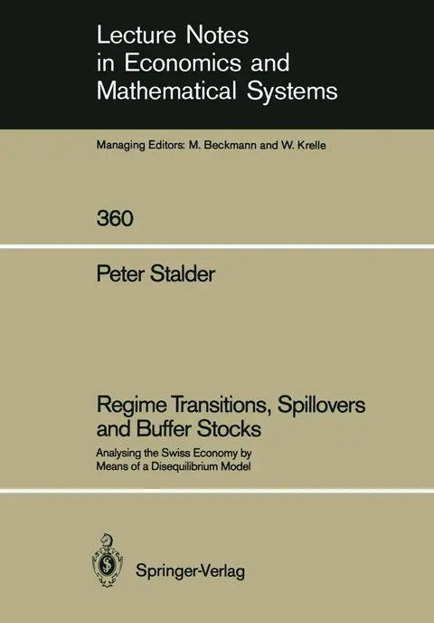 Cover of Regime Transitions, Spillovers and Buffer Stocks