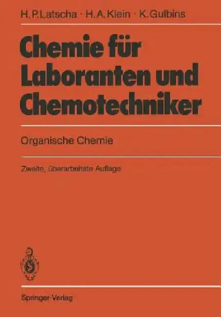 Cover of Chemie Für Laboranten Und Chemotechniker