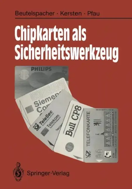 Cover of Chipkarten ALS Sicherheitswerkzeug