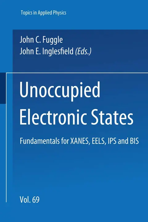 Cover of Unoccupied Electronic States
