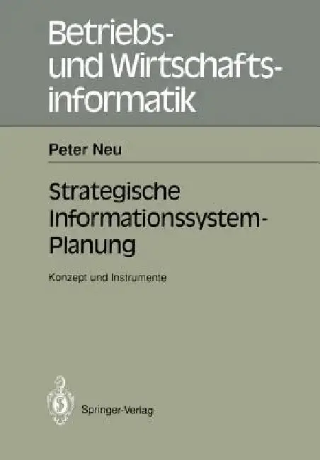 Cover of Strategische Informations-System-Planung