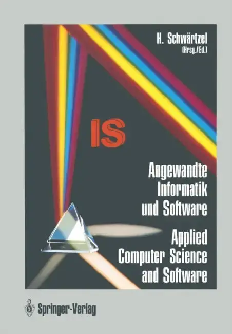 Cover of Angewandte Informatik Und Software / Applied Computer Science and Software