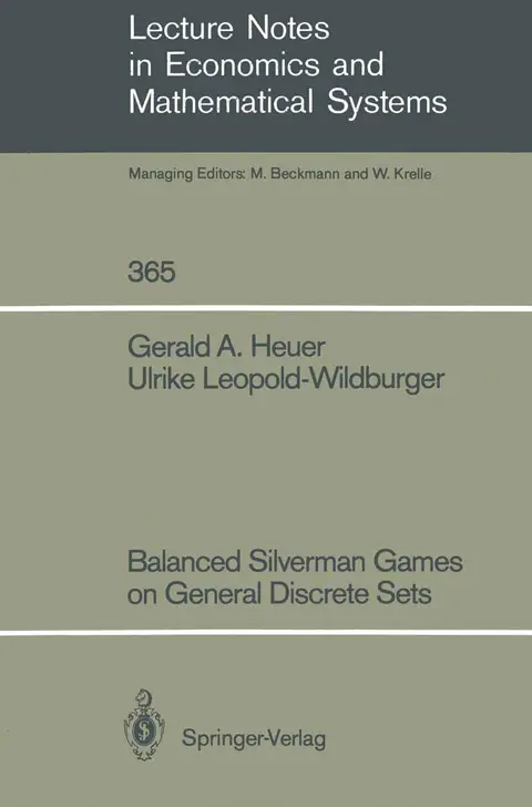 Cover of Balanced Silverman Games on General Discrete Sets
