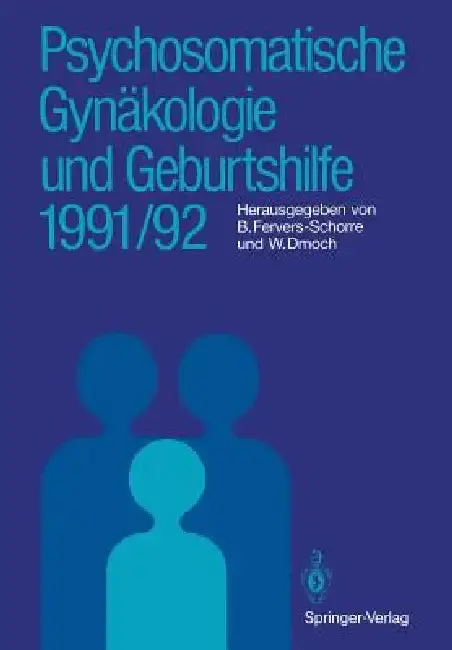 Cover of Psychosomatische Gynäkologie Und Geburtshilfe 1991/92