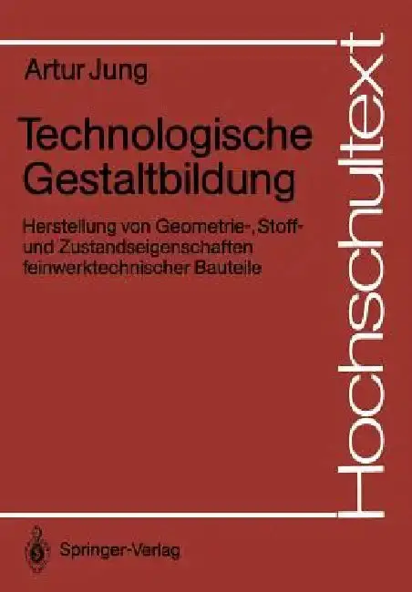 Cover of Technologische Gestaltbildung