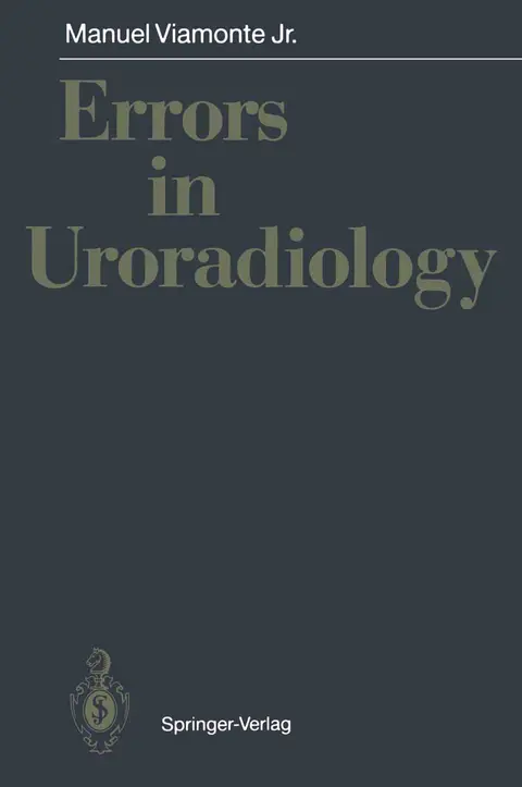 Cover of Errors in Uroradiology