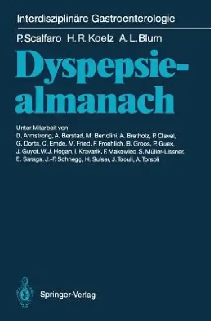 Cover of Dyspepsiealmanach