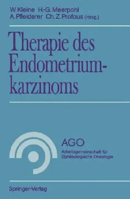 Cover of Therapie Des Endometriumkarzinoms