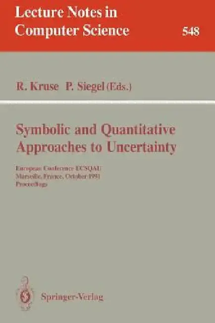 Cover of Symbolic and Quantitative Approaches to Uncertainty
