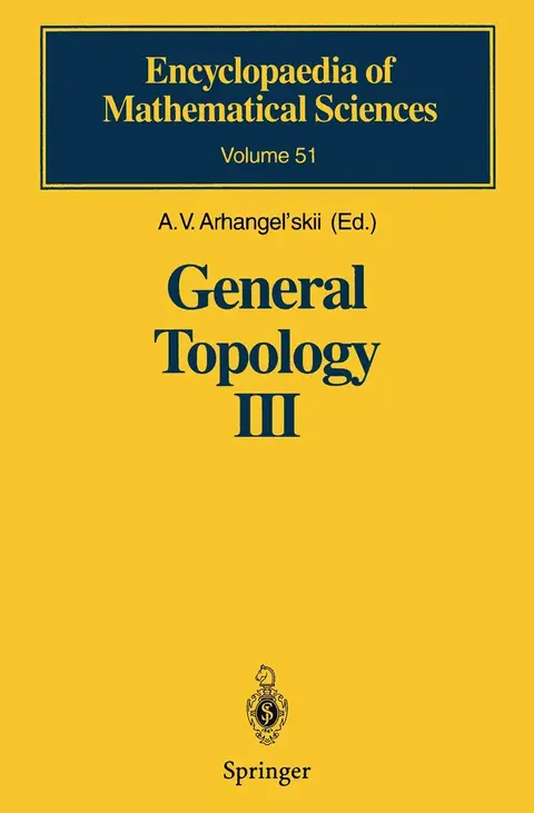 Cover of General Topology III