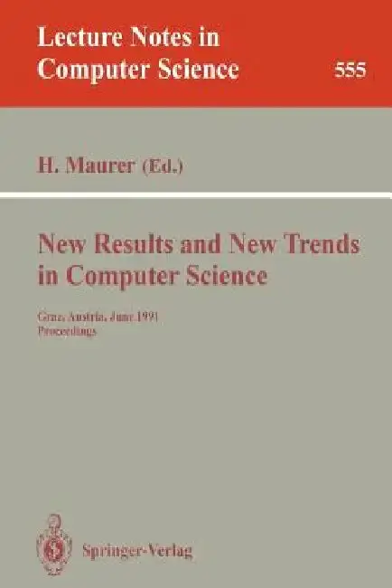 Cover of New Results and New Trends in Computer Science