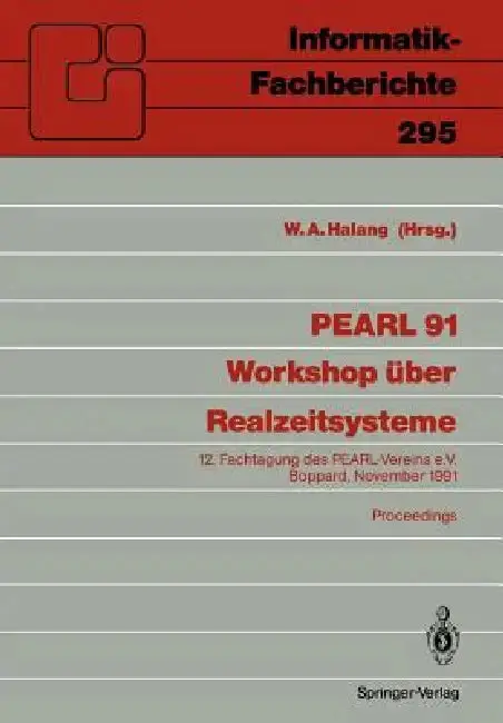 Cover of Pearl 91 - Workshop Über Realzeitsysteme