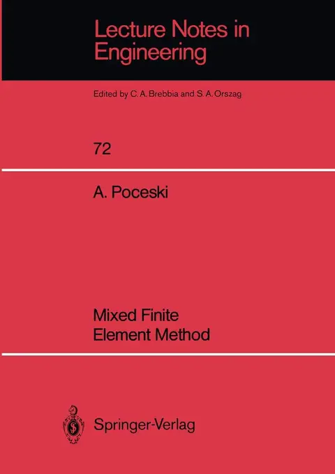 Cover of Mixed Finite Element Method
