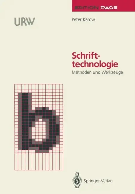 Cover of Schrifttechnologie