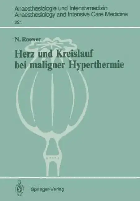 Cover of Herz Und Kreislauf Bei Maligner Hyperthermie