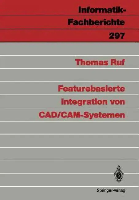 Cover of Featurebasierte Integration Von Cad/Cam-Systemen
