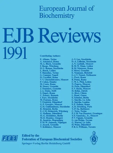 Cover of EJB Reviews 1991