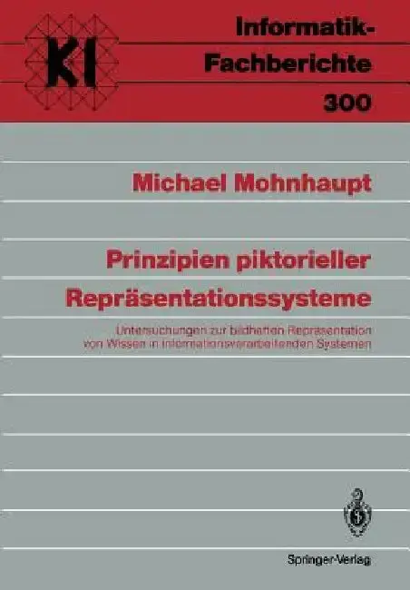 Cover of Prinzipien Piktorieller Repräsentationssysteme