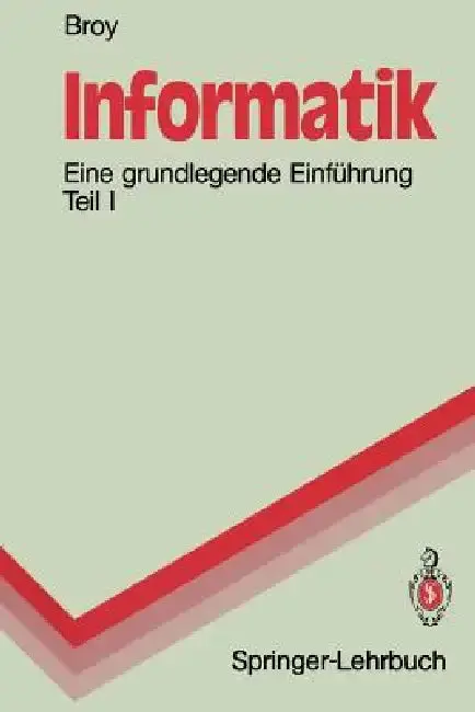 Cover of Informatik