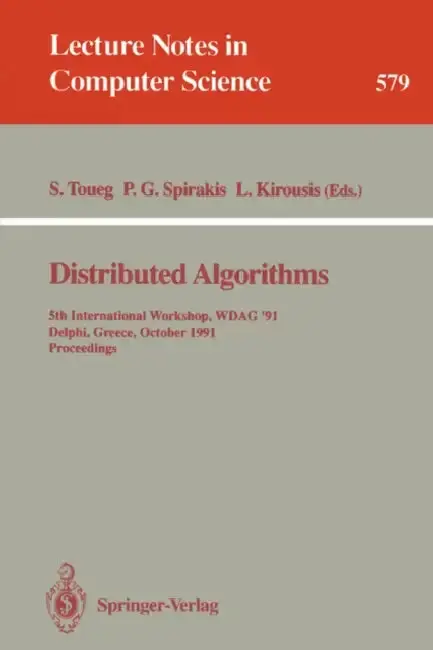 Cover of Distributed Algorithms