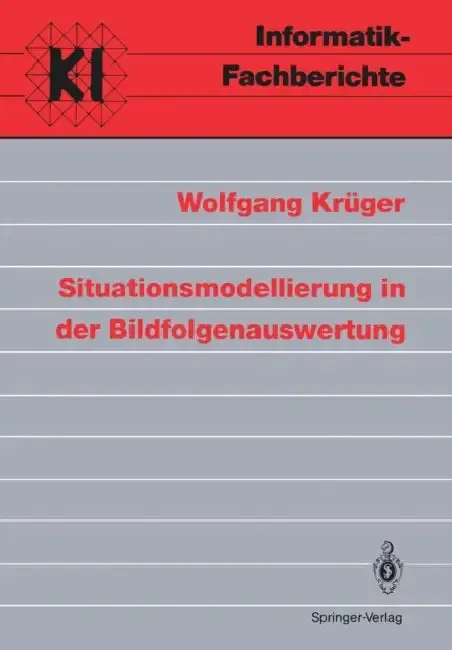 Cover of Situationsmodellierung in Der Bildfolgenauswertung