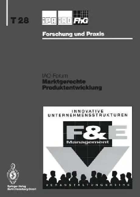 Cover of Marktgerechte Produktentwicklung