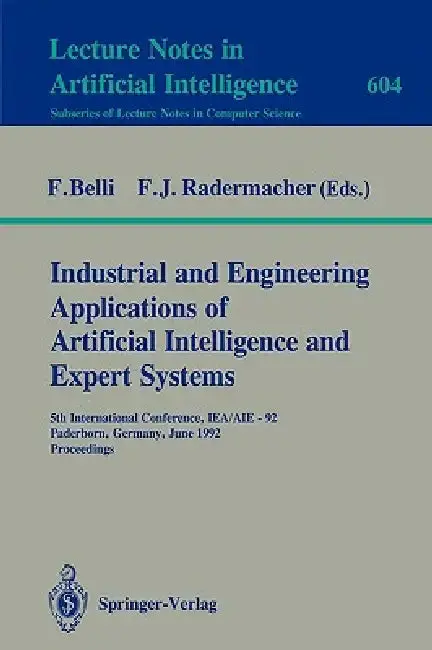 Cover of Industrial and Engineering Applications of Artificial Intelligence and Expert Systems