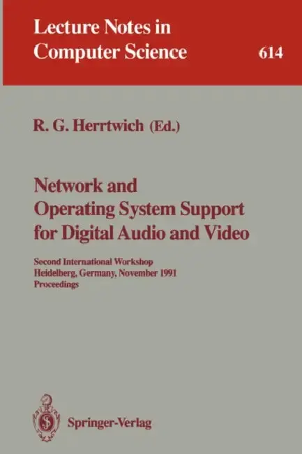 Cover of Network and Operating System Support for Digital Audio and Video