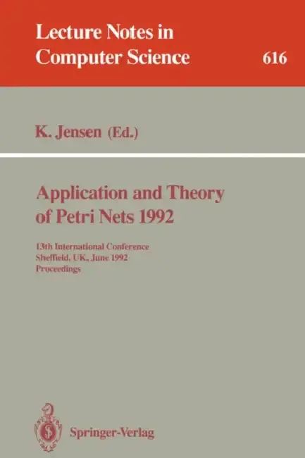 Cover of Application and Theory of Petri Nets 1992