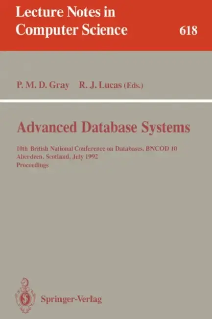 Cover of Advanced Database Systems