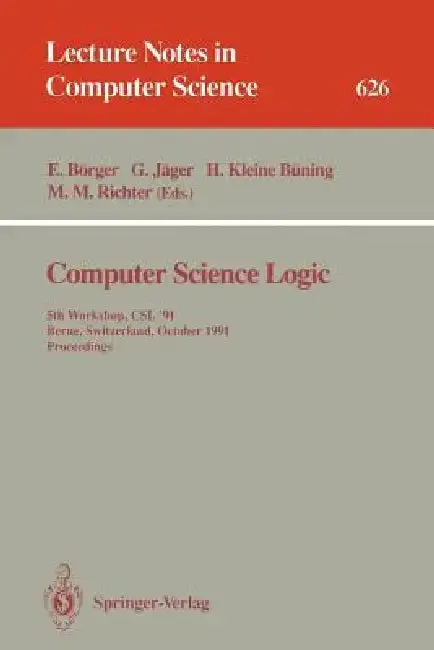 Cover of Computer Science Logic