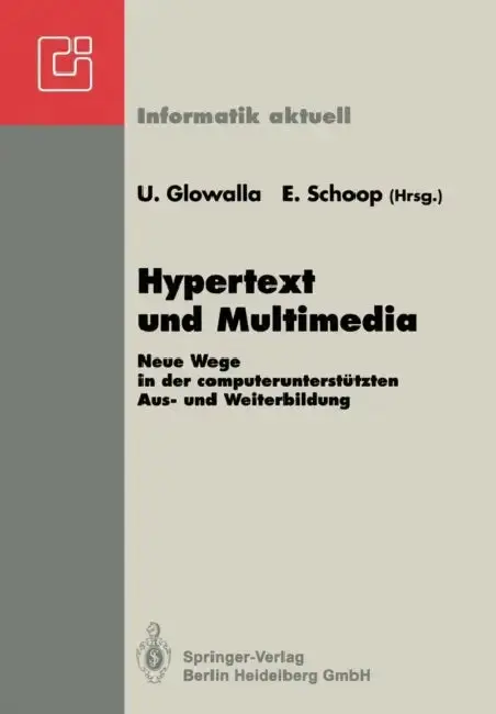 Cover of Hypertext Und Multimedia