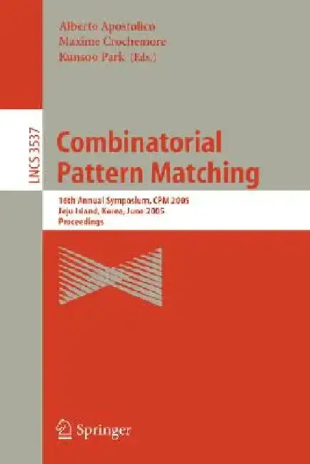 Cover of Combinatorial Pattern Matching