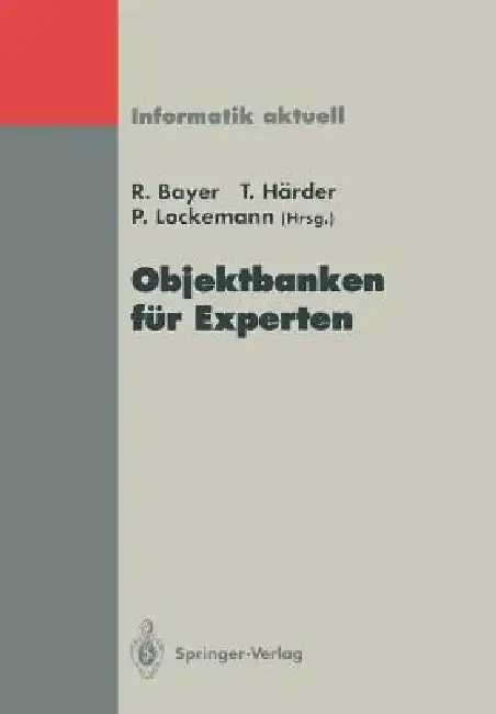 Cover of Objektbanken Für Experten