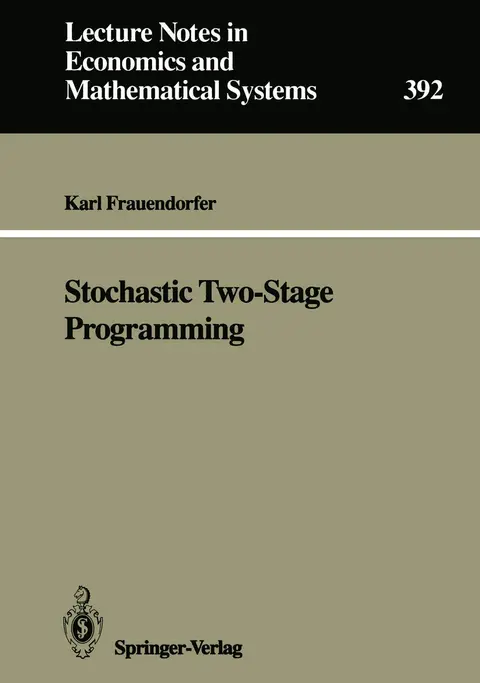 Cover of Stochastic Two-Stage Programming