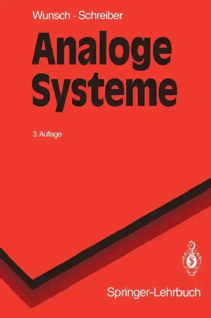Cover of Analoge Systeme