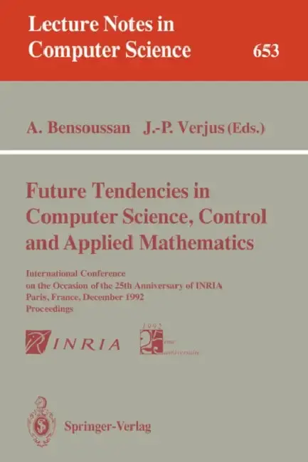 Cover of Future Tendencies in Computer Science, Control and Applied Mathematics