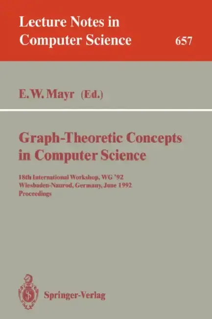 Cover of Graph-Theoretic Concepts in Computer Science