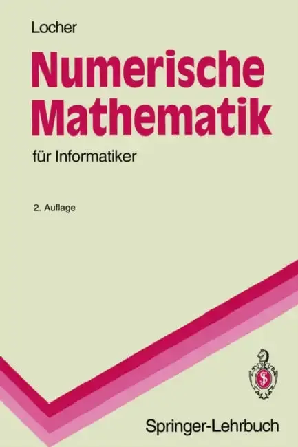 Cover of Numerische Mathematik Für Informatiker
