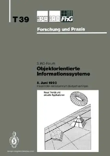 Cover of Objektorientierte Informationssysteme
