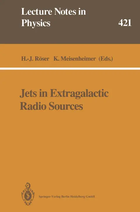Cover of Jets in Extragalactic Radio Sources