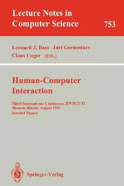 Cover of Human-Computer Interaction