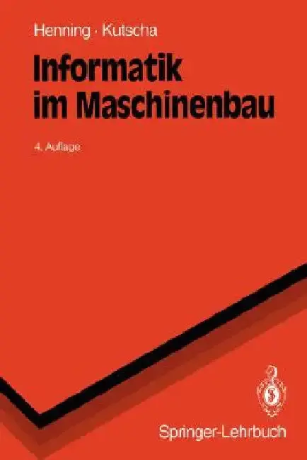 Cover of Informatik Im Maschinenbau