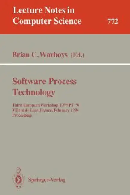 Cover of Software Process Technology