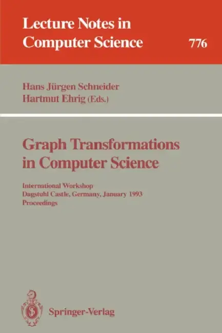Cover of Graph Transformations in Computer Science