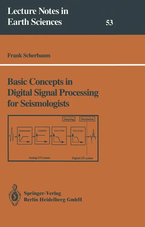 Cover of Basic Concepts in Digital Signal Processing for Seismologists