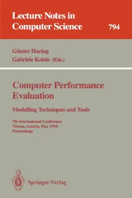 Cover of Computer Performance Evaluation