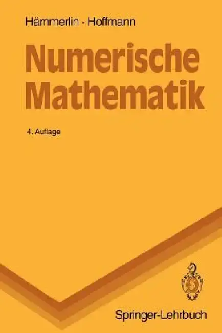 Cover of Numerische Mathematik